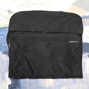 BRIGGS & RILEY 389-4 Travelware Baseline Hanging Garment Cover Bag Black Gray